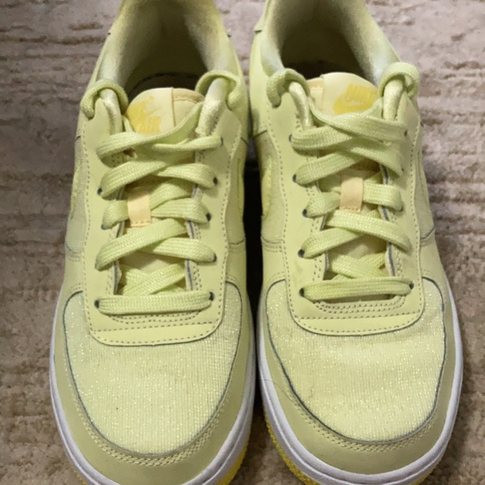 Yellow Air Force ones